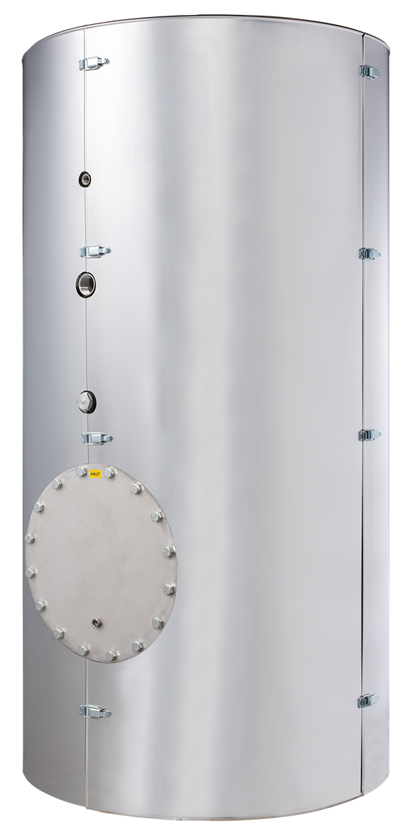 +ECO tampon INOX trou d'homme Ø 400